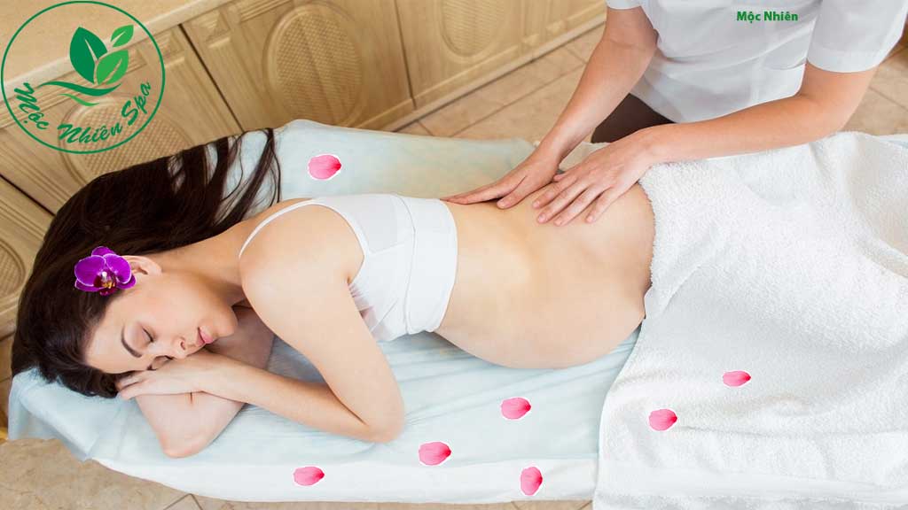khi massage cho mẹ bầu cần chú ý các động tác kỹ thuật và lực massage phù hợp